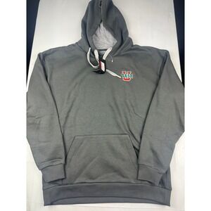Antigua Pullover Hoodie Large Gray Washington University Wash U NWT